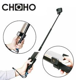 Selfie Monopods Self held telescopic pole for selfie+phone stand Go Pro Hero 10 9 8 7 6 5 yi4k sjcam sj5000 S2452901