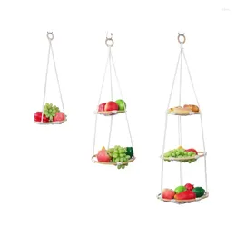 Plates Kitchen Storage Hanging Plant Holder For Fruits Plants Household Bathroom Wall Decor Baskets Gift Dropship