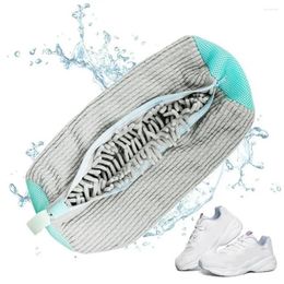 Laundry Bags Shoe Maintenance Kit Washing With Hidden Zipper Design For Tear-resistant Breathable Shoes Footwear