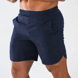 Active Shorts Workout Sports Man High Waist Running Fitness Yoga Gym Jogging Pants Athletic Cycling Biker Pocket Push