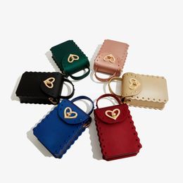 Högkvalitativ kvinnors handväska geléväska Mini Bag Rivet Mobiltelefon Bag Franska mini Barnväska Kvinnor Crossbody Bag