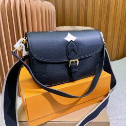 Genuine Handbag Bag Flower Shoulder Underarm Old Hobo Baguette Leather Crossbody Bags Purse Shopping Women Handbags L