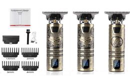 2021 USB Hair Clipper Professional Electric Barber Shaver Trimmer Beard 0mm Men Hair Cutting Machine For Men X06259401386