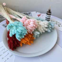 Decorative Flowers 30g/90g Dried Flower Plant Gem Grass Wedding Decoration Ornament Pink Living Room Home Po Shooting Props