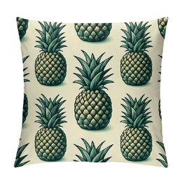 Pillow Covers ,Pineapple Cute Doodle Throw Pillow Cover for Sofa Bedroom Decorative Pillow Case Cushion Cover Gifts for Home Decor