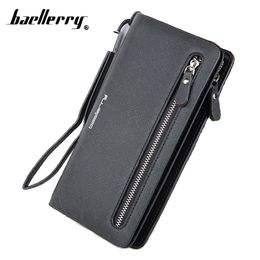 Baellerry Zipper Long Women Wallet Phone Phone Pres Coin Bage Female Bag for Baellery Carteras Kashelek Portomonee Cuzdan Billetera Y19070 279B