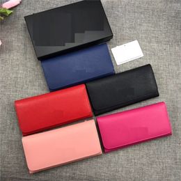 Women wallets designer long wallet cross cowhid leather purse PR card holder Fashion Genuine leather purse Couple wallets 19 10 2CM wit 245h