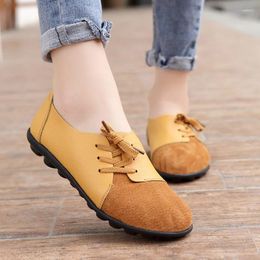 Casual Shoes Women Loafers Ballet Flats Moccasins Ladies Slip On Sneakers Ballerina Zapatos Mujer Autumn Spiring Size 35-43