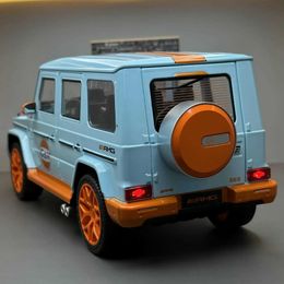 Diecast Model Cars Simulation 1 18 Mercedes-Benz G63 Off Road Car Model Casting Metal Toys Vehicles Children Boys Gift Collective Voiture Miniature