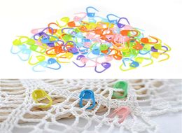 Craft Tools 1000 pcs Mix Colours Stitch Markers Holders Crochet Knitting Stitch Knitting Needles Holder Sewing Accessories Size 22m3576372