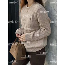 ralphe laurenxe sweater designer woman Sweater polo sweater Women's Sweaters Knitted Embroidery Women Long Sleeve Knitwear Pullover Jumprt Female Clothing 375