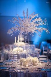 Party Decoration 90cm Tall Acrylic Crystal Wedding Tree Road Leads Centerpiece Christmas Trees Prop Table Centerpieces