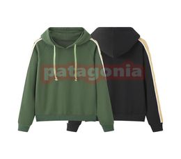 Mens High End Pure Cotton Hoodies Designer Womens Reflective Webbing Sweatshirts Couples Casual Loose Clothing Asian Size S2XL4420378