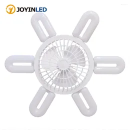 Modern Simple Round Small Remote Control Mini Silent Ceiling Fan Light Eye Protection Indoor For Bedroom Living Room
