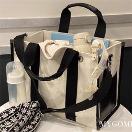 Korean INS Mommy Bag Diaper Nappy Bags Stroller Maternity Shoulder Tote Bag Large Capacity Handbags for Mom Organizer Baby items