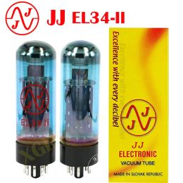 JJ EL34 Vacuum Tube Audio Valve Replace EL34-TII 6CA7 6P3P EL34 Power Tube DIY Amplifier Factory Test And Match