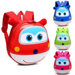 Plush Backpacks New Super Cute Wings Childrens School Bag Cartoon Character 3D Style Childrens Backpack Kindergarten Girls and Boys Baby Backpack S2452905