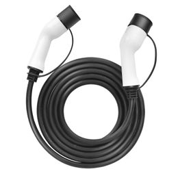 16A/ 32A EV Car Charger Charging Cable Cord 1 Phase/ 3 Phase EVSE Electric Vehicle Type 2 Female to Male IEC 62196 Plug 3M