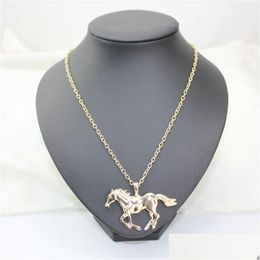 Pendant Necklaces High Quality Pendants Fashion Jewelry New Design Charm Gold Plated Chains For Men Drop Delivery Dh4Yv