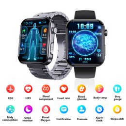 Sports watch bracelet F300 smart watch Bluetooth call SOS fall alarm step counting sleep sports bracelet message reminder suitable for the elderl teenagers