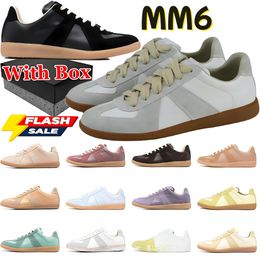 Designer margielaa mm6 scarpe da donna ritagliano scarpe casual da uomo allenatori mocassini in pelle vintage zapatos skate spezials uomini sneaker da donna