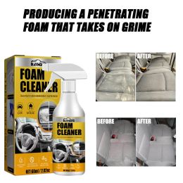 Foam Cleaner Car Interior Foam Refinisher Cleaning Powerful Stain Removal Kit Multifunctional Foam Cleaner Spray for Car Kitchen