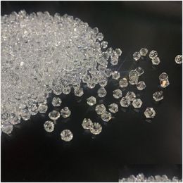 Rock Crystal Quartz 4Mm Clear White Be Glass Beads Spacer For Jewellery Making Drop Delivery Loose Dhhzz