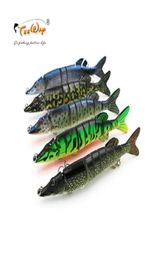 Goture Multi Jointed Pike Fishing Lures 20Cm 65G 8Colors Artificial Pike Bait Hard Lure Swimbait Fishing Accessory221v8269165