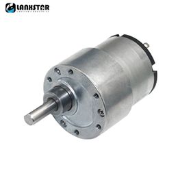 JGB37-520 DC 6V/12V/24V High Torque Gear Motor 7/22/35/45/66/107/200/320/600/960RPM All Metal Gear Box Electric Motor Reversible