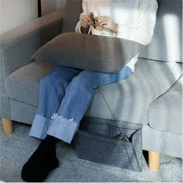 Portable Felt Bedside Storage Bag Anti-Slip Couch Storage Organiser Multifunctional Bed Holder Pockets Headboard Sofa Organiser