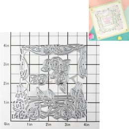 (29 Styles) Background Lace Metal Cutting Dies for Card Making Paper 2024 New Embossing Die Cuts Sets Album Stencils Templates