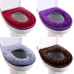 Toilet Seat Covers Soft Cover Pad Cushion Washable & Comfortable Pads Fits Most Size Lids