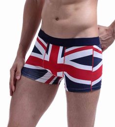 Seobean Mens Uk Flag Cotton Underwear Boxers Man Intimates Boxer British Style Pyjama Shorts Jockstrap Lingerie Homme5679200