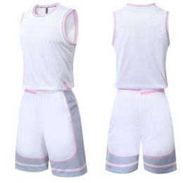 Basketball Jerseys Set Vest and Shorts For Boys Men Quick Dry Breathable Athletic 2 pcs Training Jersey Set Big Size Sport Suits