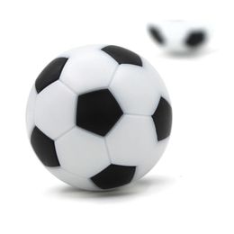 5/10/50/100Pcs Table Football Soccer Ball Plastic 28mm Black And White Soccer Balls Mini Tabletop Game Soccer Accessories