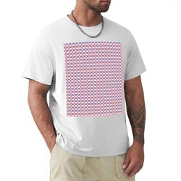 Men's Tank Tops Blue Pink Pattern T-shirt Boys Animal Print Heavyweights Korean Fashion Fruit Of The Loom Mens T Shirts