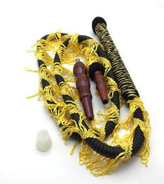 Newest 18m Huge Dragon Shape Black Hookah Shisha Hose Pipe Accessory For Smoking with Acrylic Mouthpiece1815971