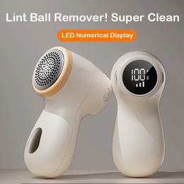 Lint Remover with Rechargeable Battery LED Display Portable Design Long Battery Life Providing a Perfect Lint Removal Experience 240524