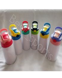 12oz Sublimation Blanks Sippy Cup 350ml Kids Water Bottle Stainless Steel Drinking Tumblers CYZ2869 Sea 2211335