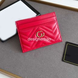 Luxury Brand Cardholder Fashion Small Coin Pocket G Card Holders Designer Purses Mens Wallets Women Men Woman Cowhide Wallet