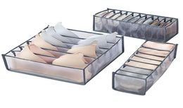 Foldable Drawer Bedroom Closet Organizer for Socks Underwear Organizador Storage Box Bra Divider Rangement Boxes FHL459WLL5359353