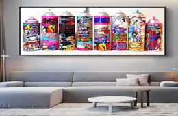 Graffiti Art of Spray Can Collection Canvas Paintings On the Wall Art Posters And Prints Street Art Pictures Home Decor Cuadros1696811