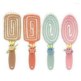 Party Favor Cartoon Hairdressing Mosquito-repellent Comb Hollow&Smooth Hair Massage Comb/Wet And Dry Makeup Tool