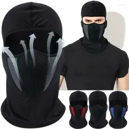 Berets 2024 Full Face Mask Hat For Women Motorcycle Balaclava Men Cycling Sports Dustproof Windproof Scarf Headgear