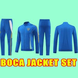24 25 CA Boca Juniors MARADONA TEVEZ jacket set CAVANI men kit ALEXIS DE ROSSI 2024 CARLITOS camiseta futbol football 2025 Training shirts jacket set