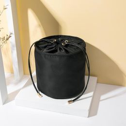 Nylon Drawstring Cosmetic Bag Original Exquisite High-end Travel Waterproof Liner Medium Bags & Cases 267h
