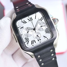 Watch Men Luxury Watch Automatic Mechanical Movement 42mm Designer for Mens High Quality Watches Sapphire Glass Rubber Bracelet Wristwatch Montre de luxe