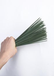 100 Pcs Artificial Potted Decoration Flower Rod Plant Gardening Stem Plastic Wire2927489