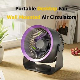 Fans Fans 4000mAh Wireless Electric Fan Desktop Wall Ceiling Air Conditioner Air Cooling Cooler Quiet Ventilator Home Appliance Office Fan WX5.28