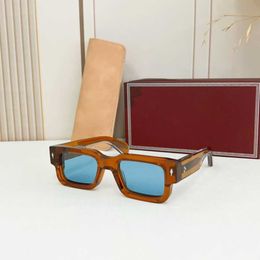 Jmm Sunglasses for Men Women Luxury Brand Designer Square Uv400 Protective Thickened Frames Sports Classical Summer Eyewear Retro Sun Glasses with c Va7m